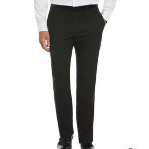 Perry Ellis Portfolio Slim Fit Black Dress Pants 36x30 NWT